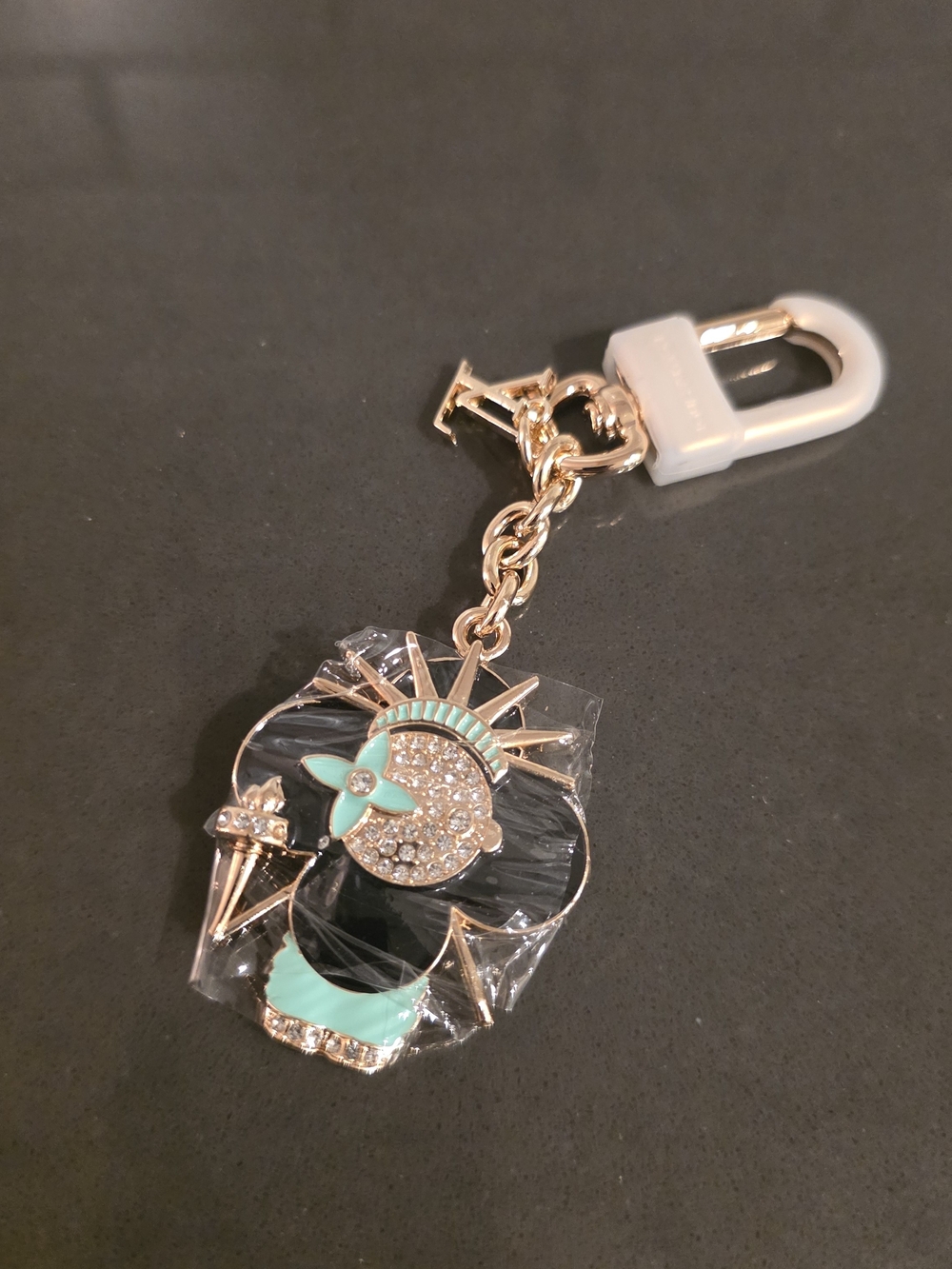 Statue of Liberty Keychain Charm